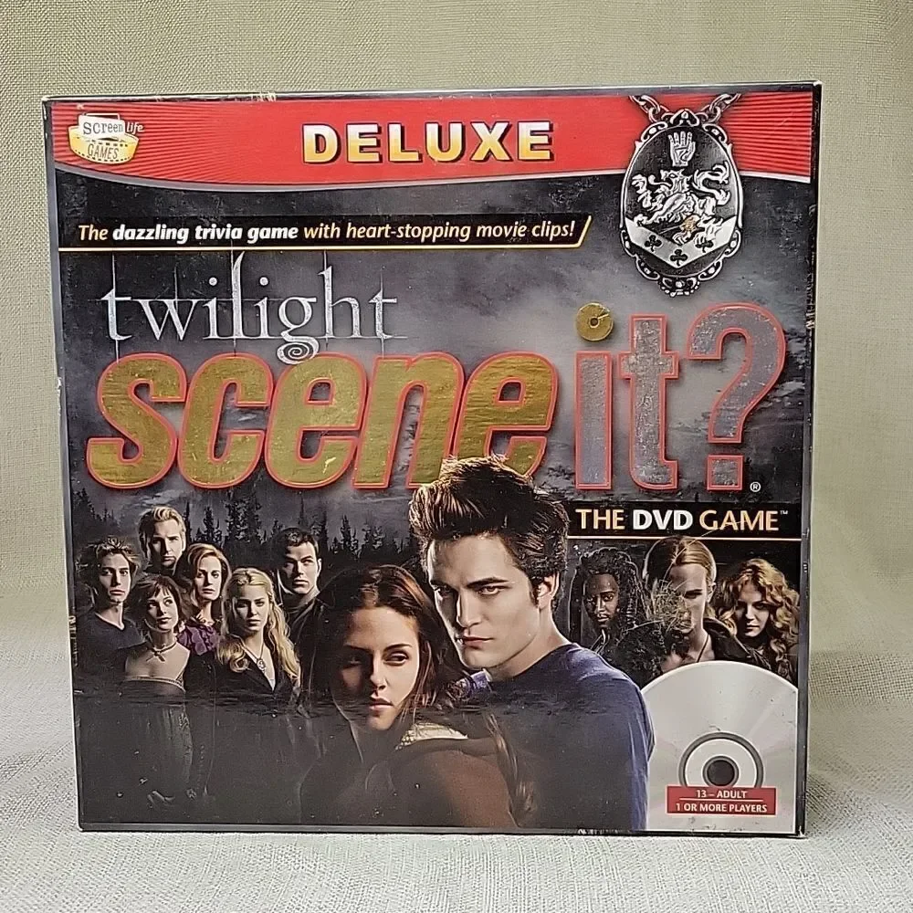 Twilight Scene It? DVD Board Game Mattel  2009‎